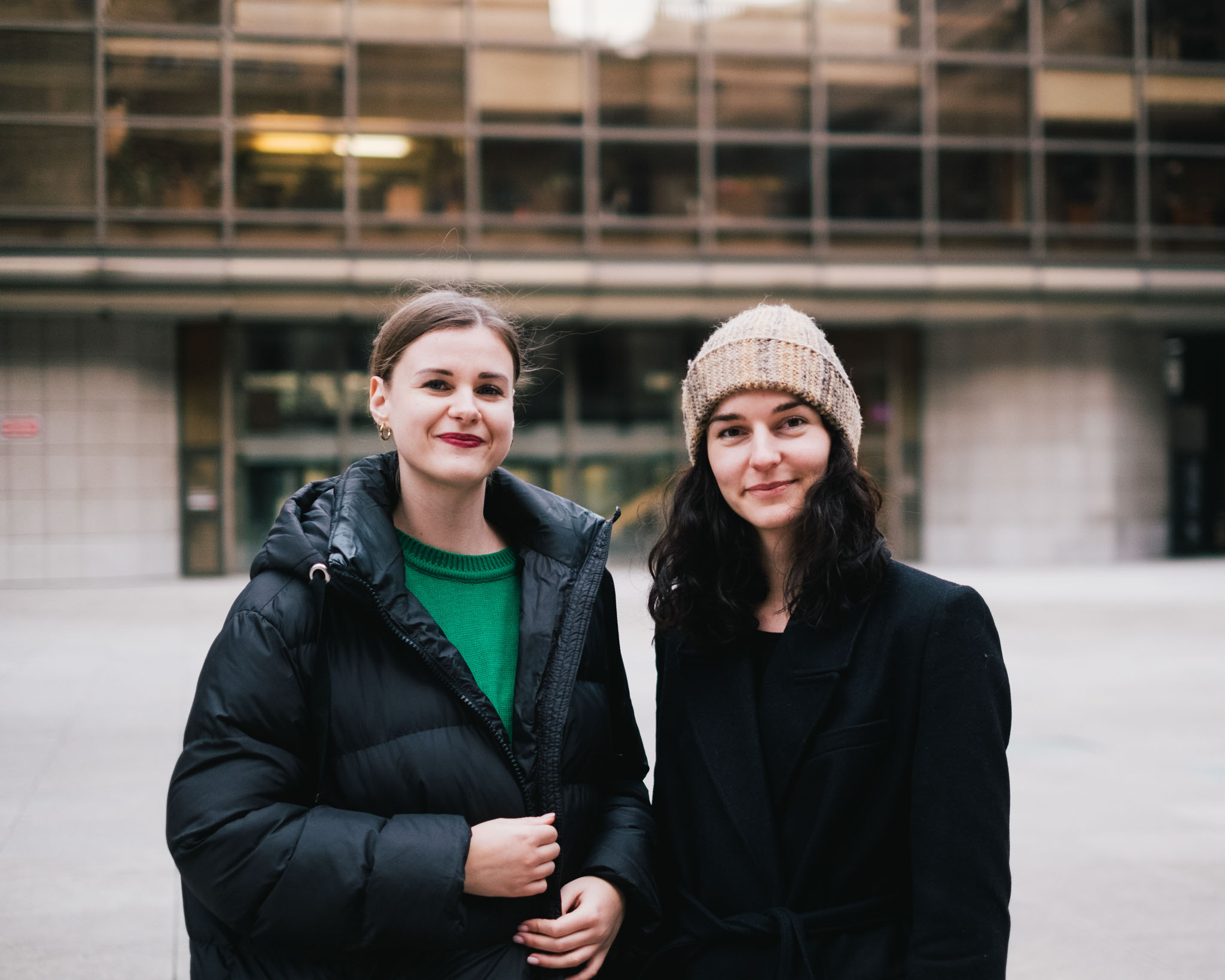 Hanna and Lenka in Berlin